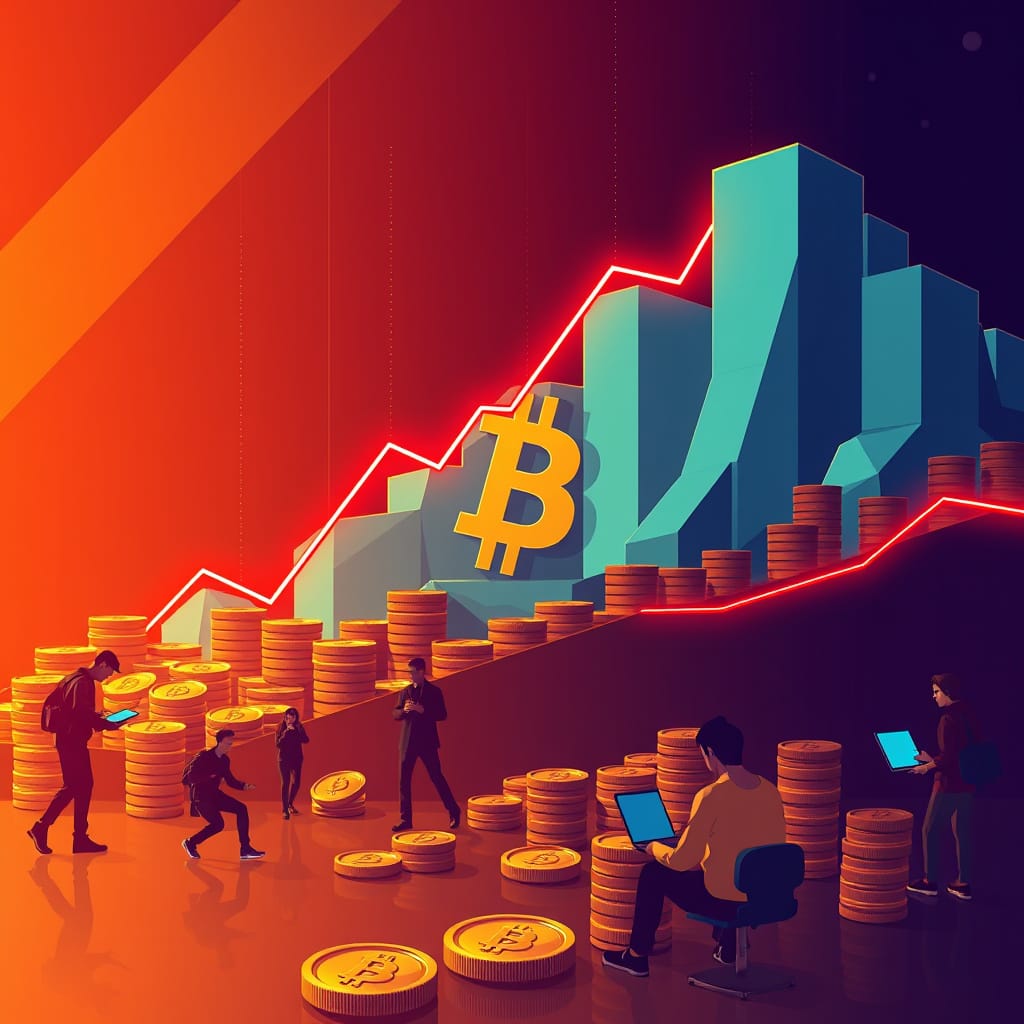 Bitcoin em Queda: Traders de Varejo Compram, Baleias Seguem Vendendo